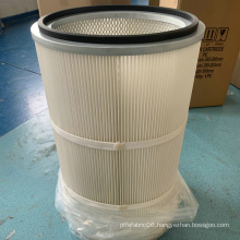 FORST High Efficiency Filtration HEPA Pleated Polyester PTFE Membrane Oval Air Cartridge Filter